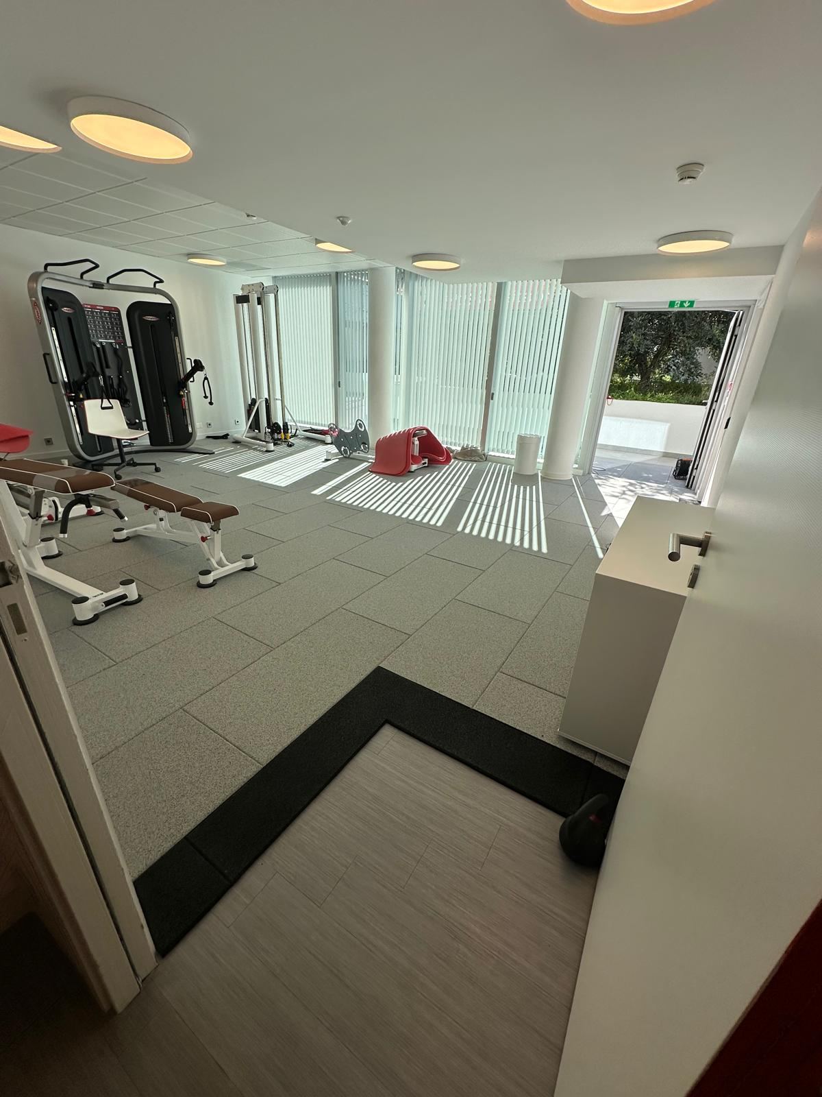 Sol sportif espace forme